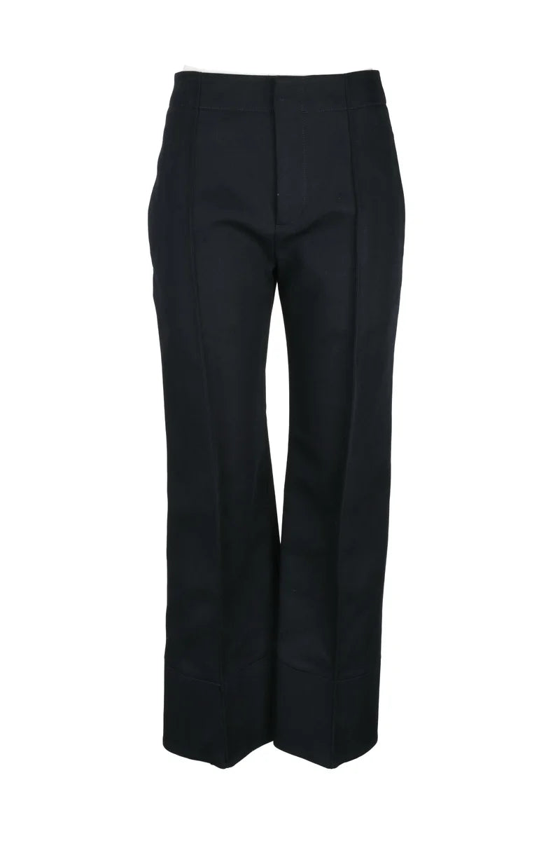 Chino Pants Straight Leg - Black