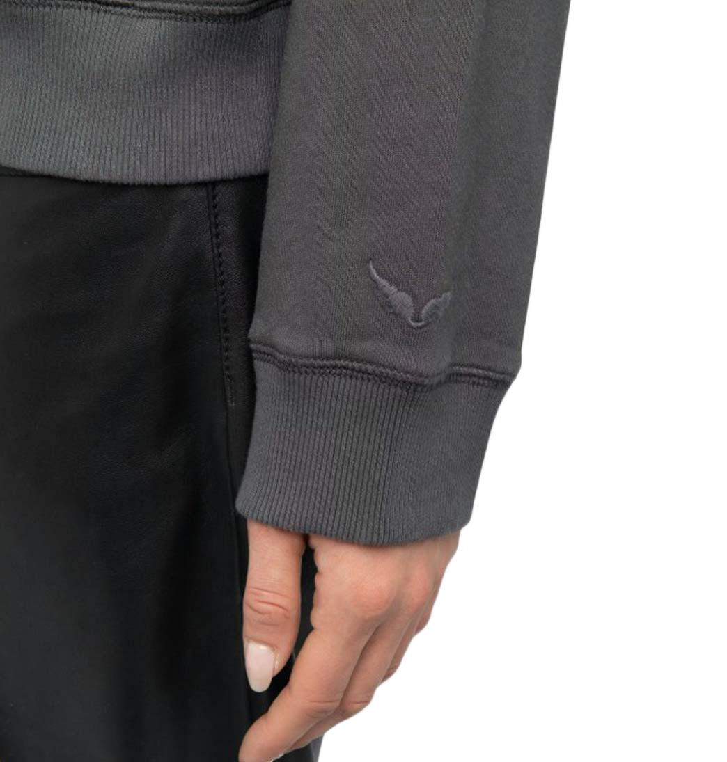 Graphical Black Sweatshirt