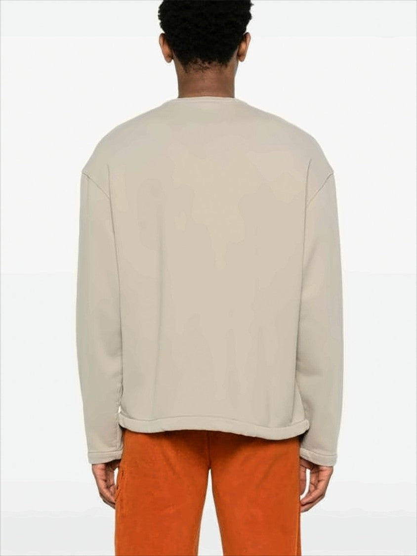 Relaxed Fit Long-Sleeve Shirt With Flap Pockets