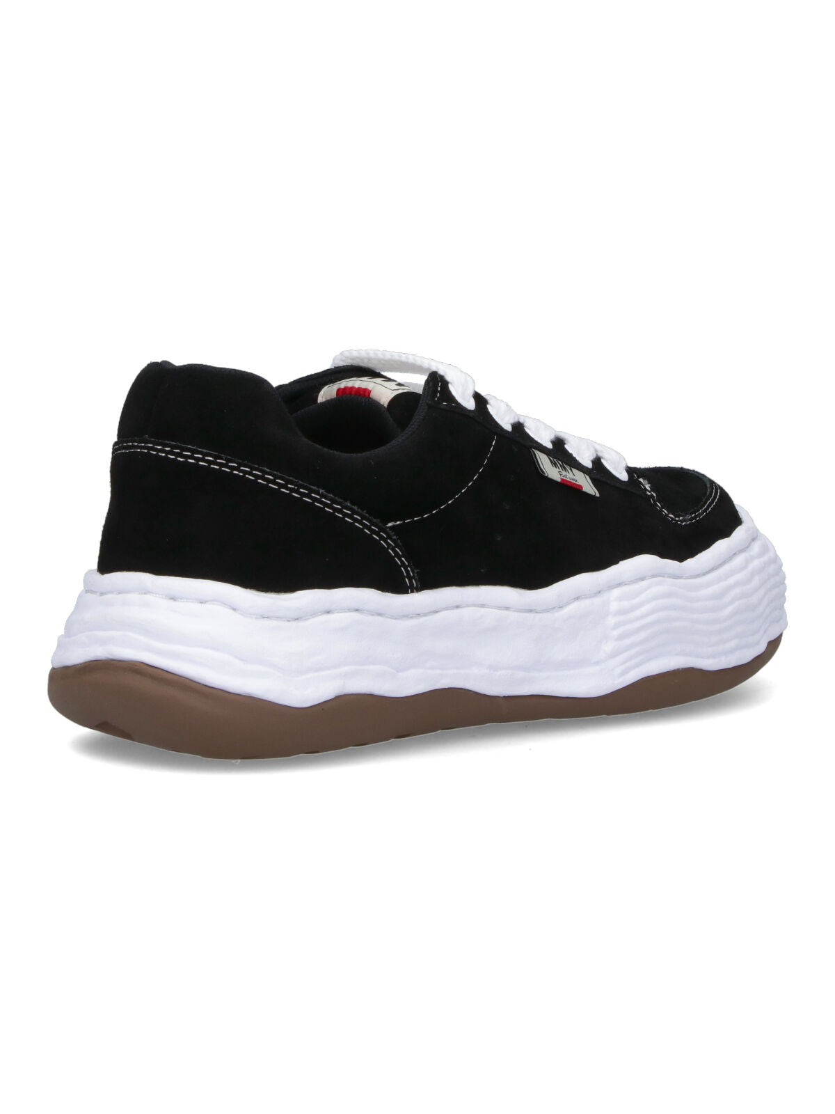 Low-Top Sneakers With Rounded Toe