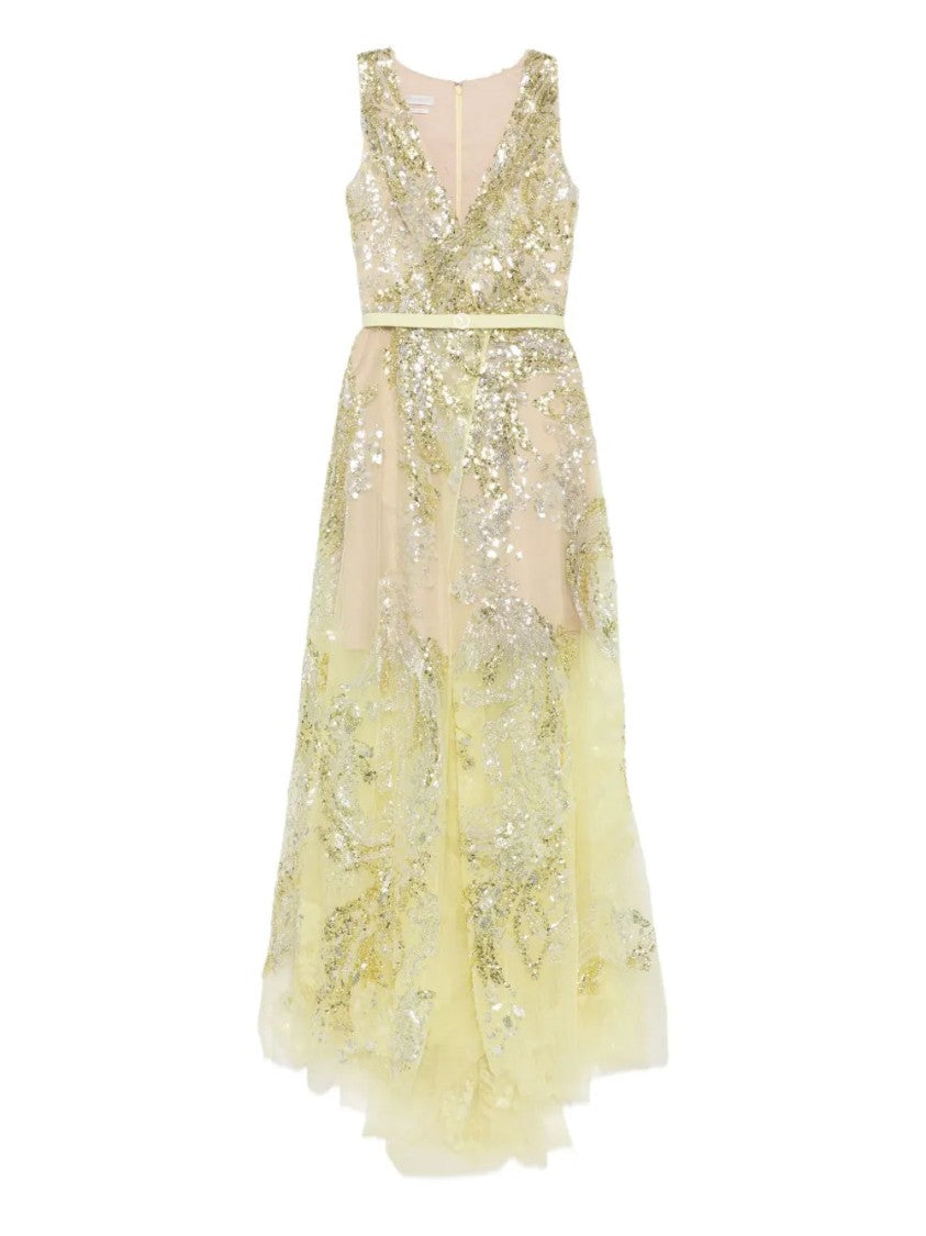 Embroidered Long Dress