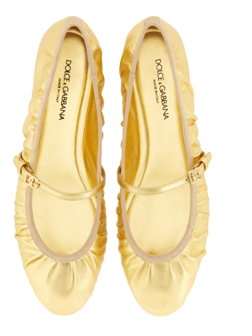 Mordoré Nappa Ballerina