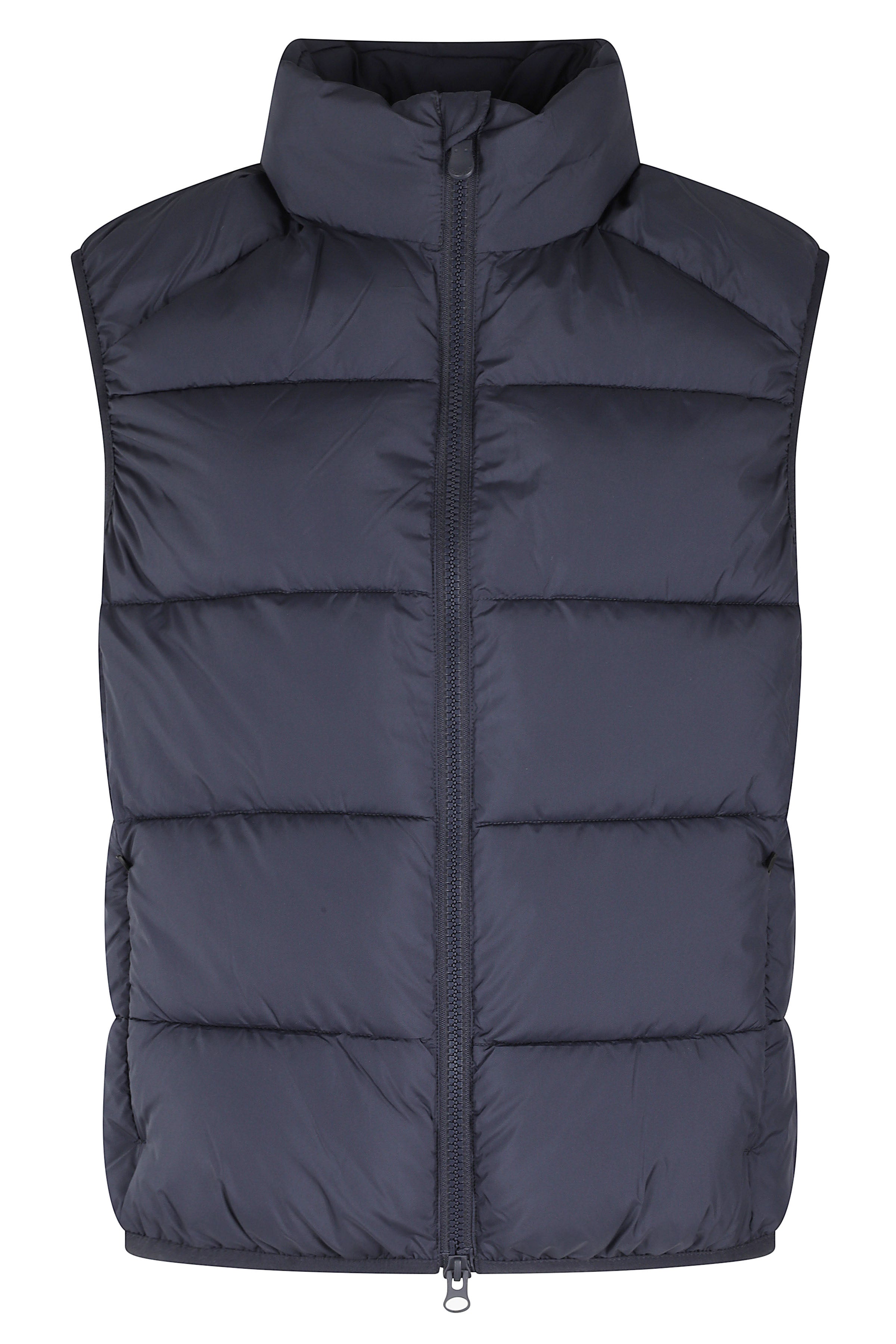 Arlen Quilted Vest with High Collar
