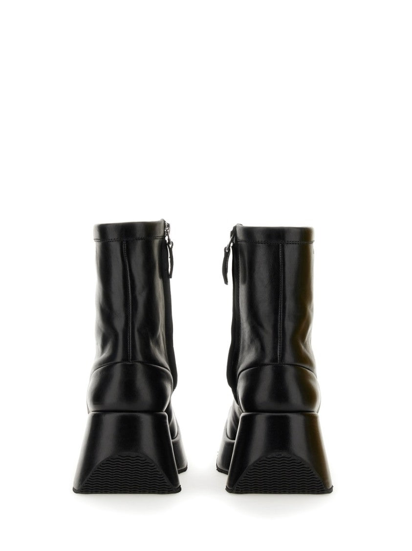 Ankle Boot With Square Toe