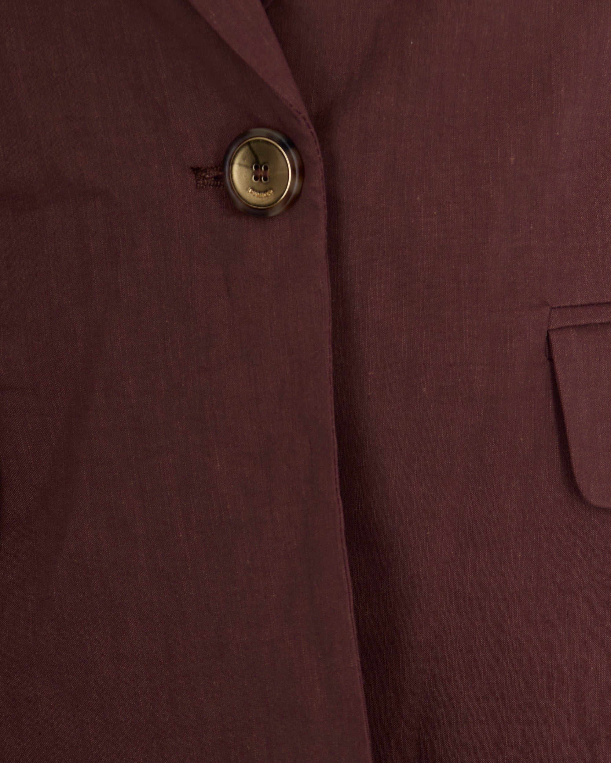 Freda Brown Linen Jacket