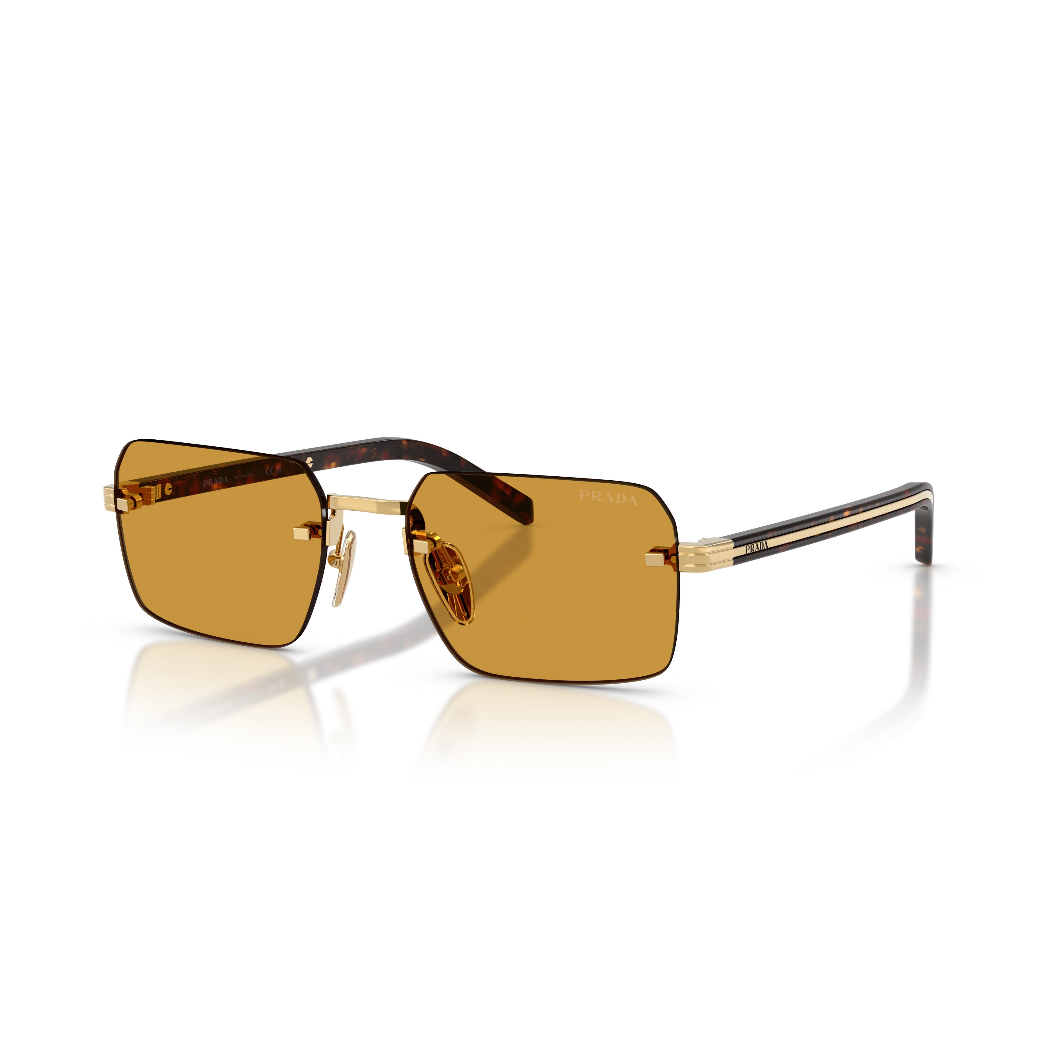 0pr D55s Metal Frame Sunglasses