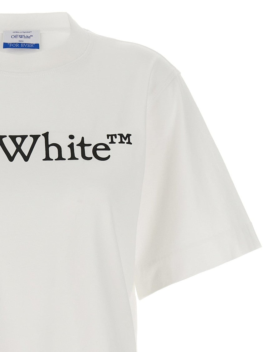 Crop Logo T-Shirt – White