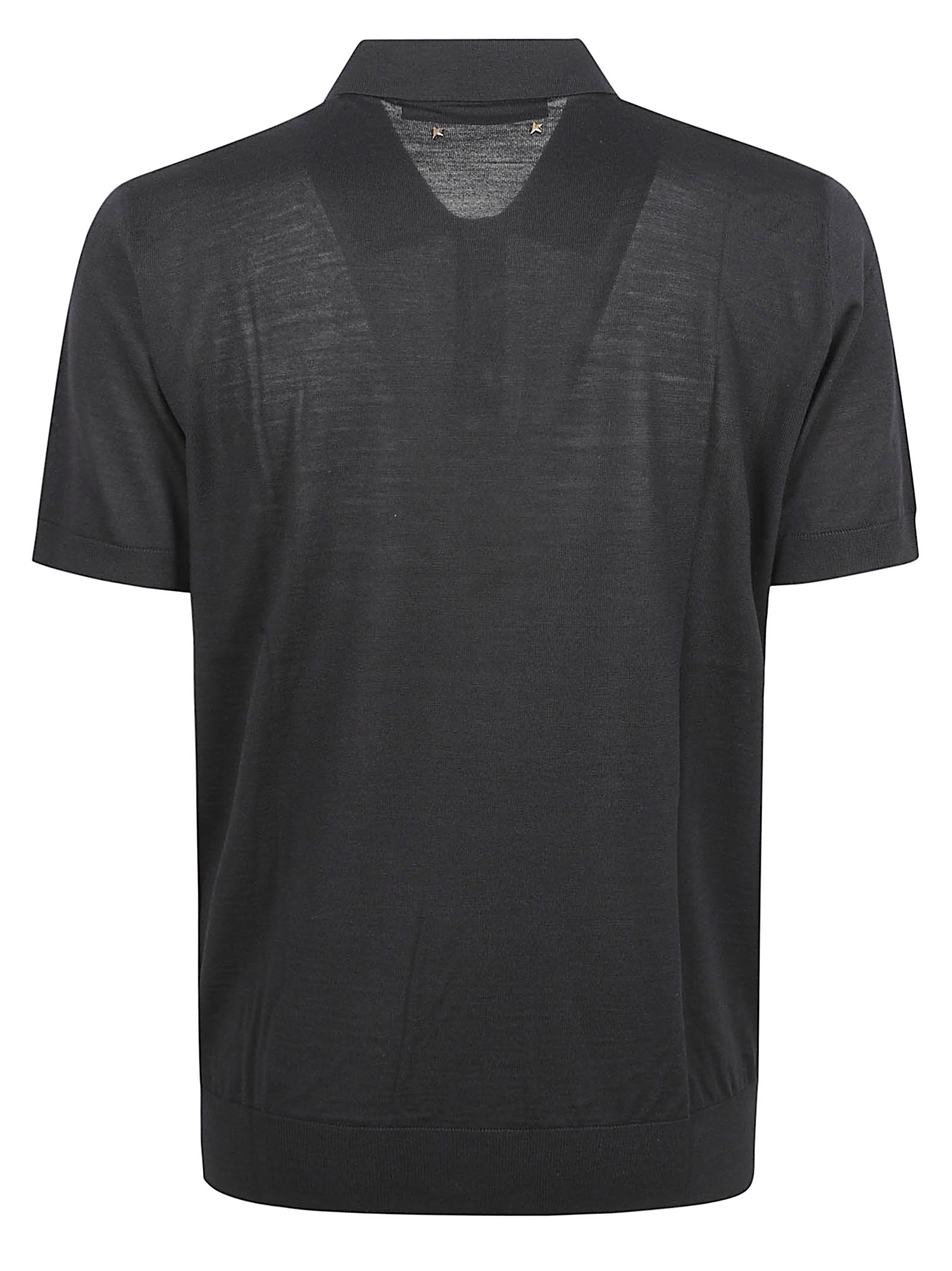 Fine Knit Polo Shirt