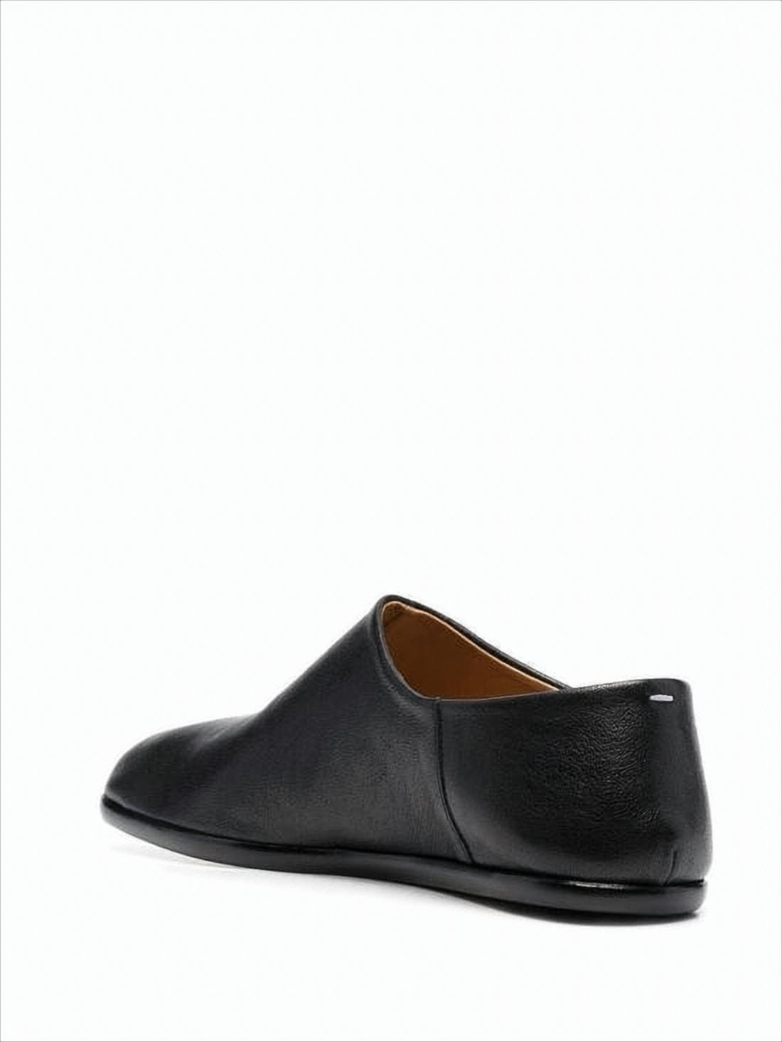 Minimalist Black Slip-On Shoes