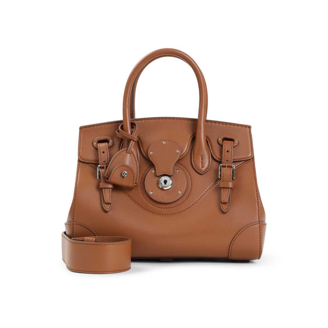 Structured Calf Leather Handbag