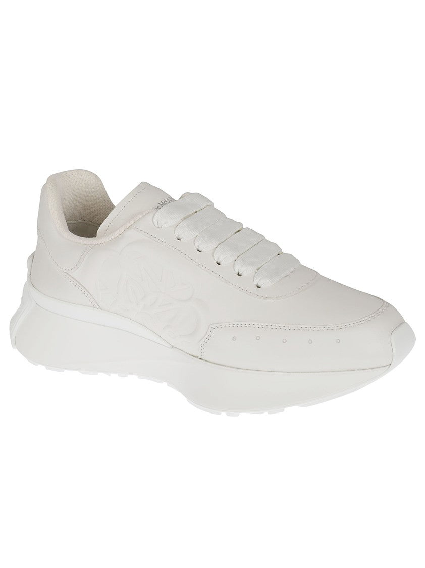 Smooth Leather Low-Top Sneakers