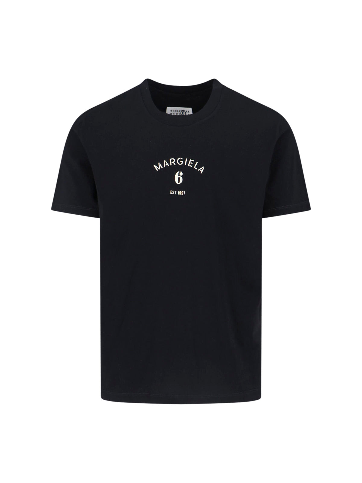 Minimalist Cotton Tee with Contrasting Logo