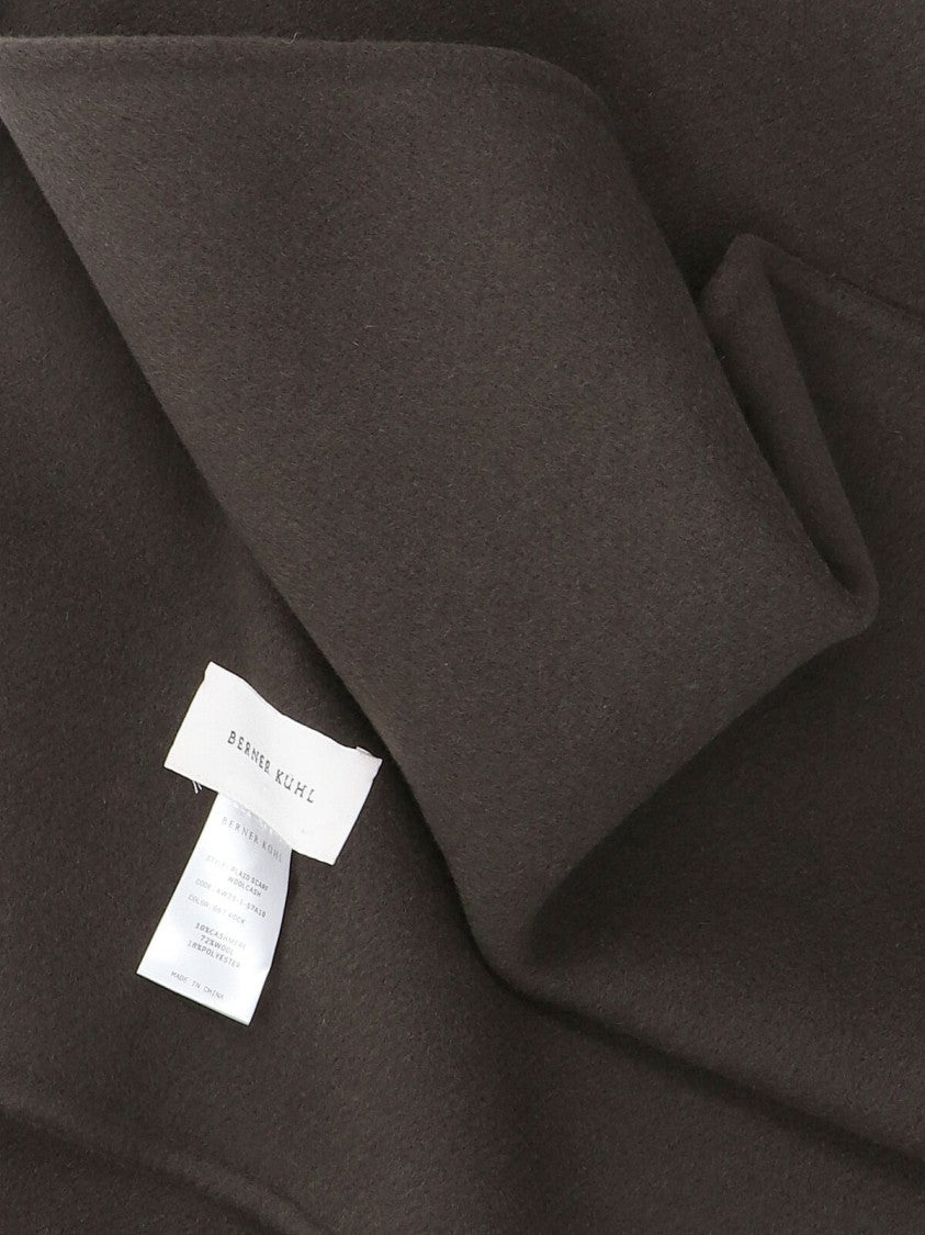 Classic Brown Scarf With Soft Texture