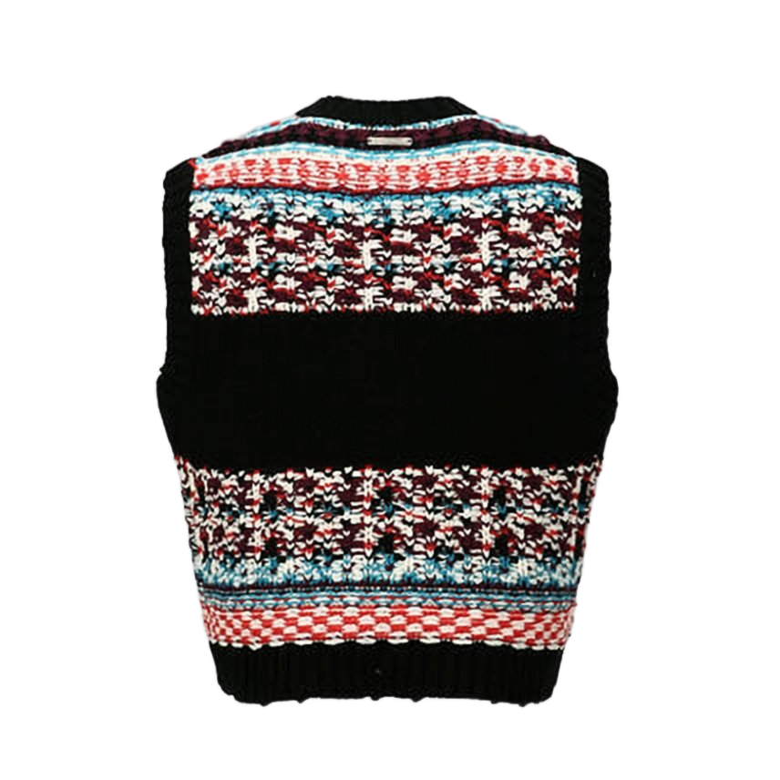 Sleeveless Knitted Sweater Vest