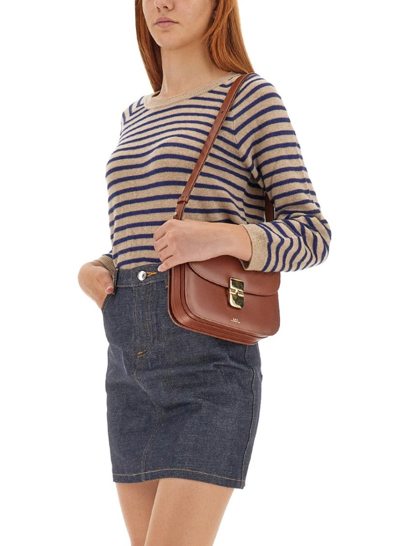 Regular Fit Striped Round Neckline Sweater