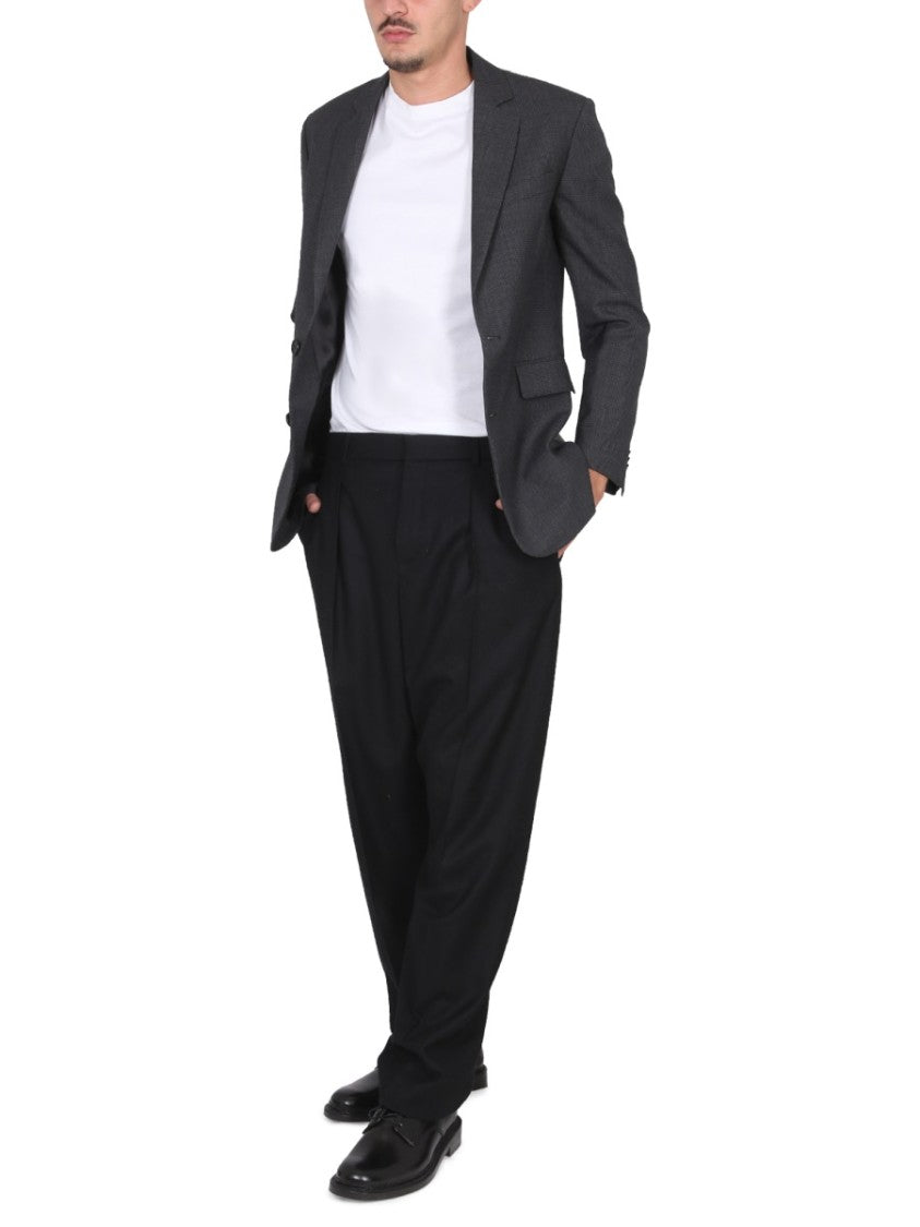 Single-Breasted Virgin Wool Jacket
