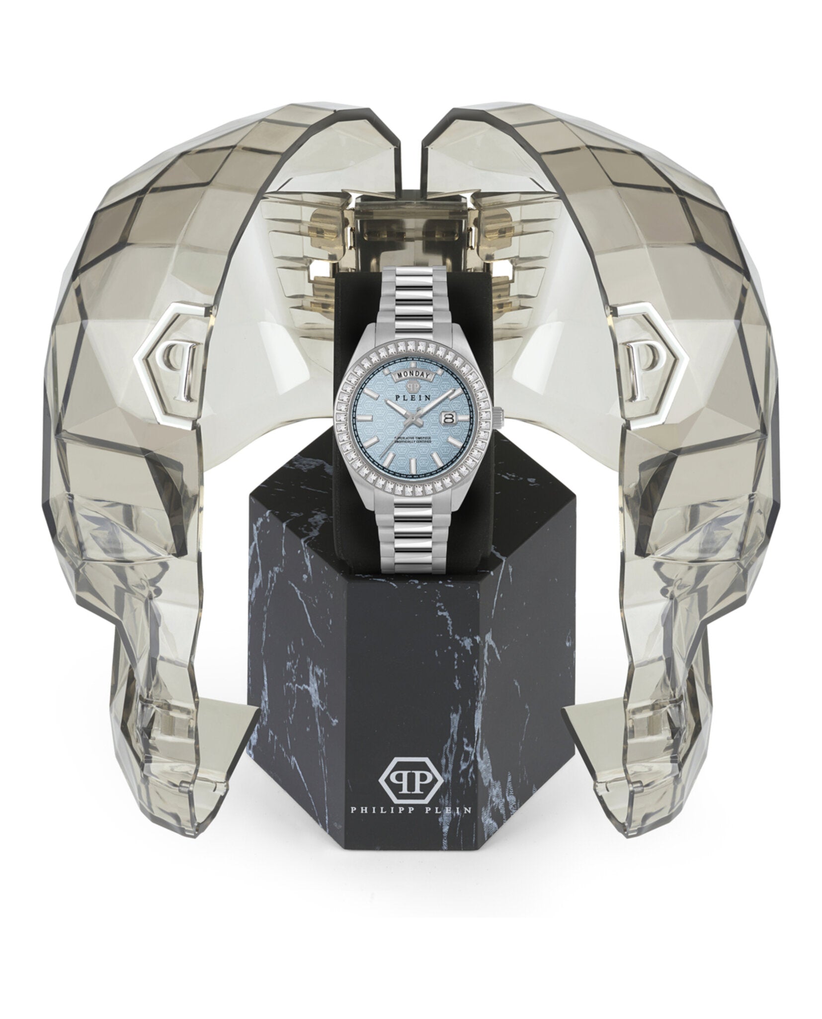 Date Superlative Crystal Watch