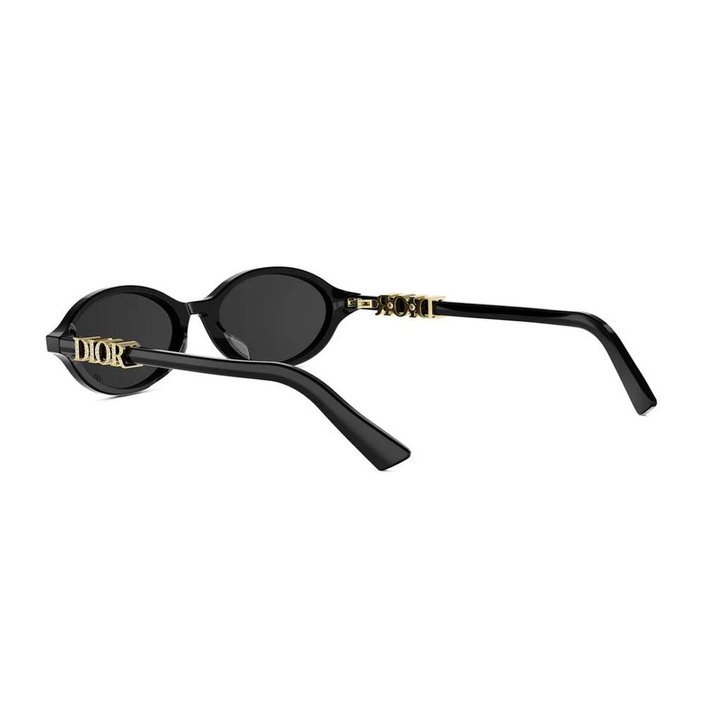Treasure R1I Oval-Silhouette Black Acetate Diortreasure R1I Sunglasses