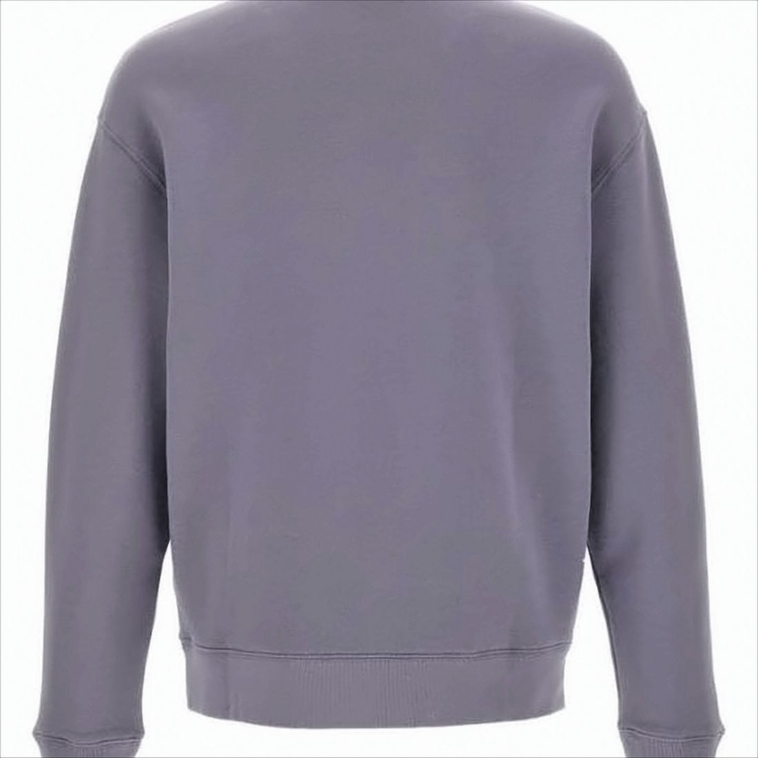 Vintage Graphic Long-Sleeve Sweatshirt In Muted Lavender Tone