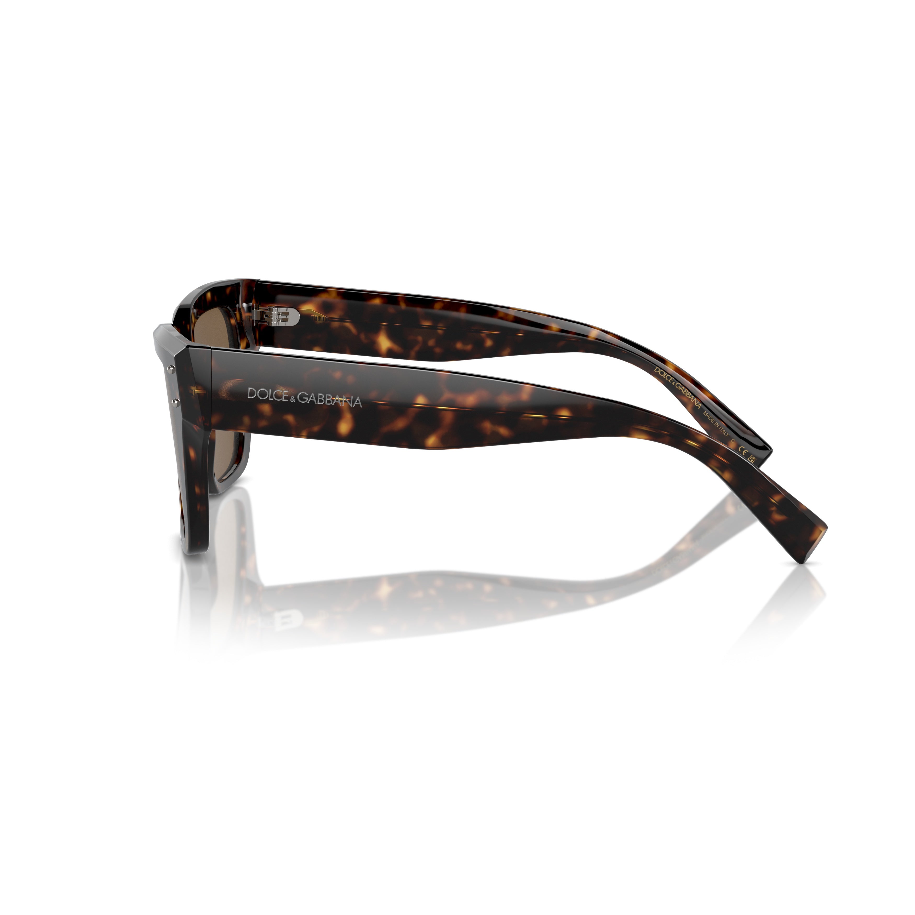 0dg4471 Oversized Square Tortoiseshell Sunglasses