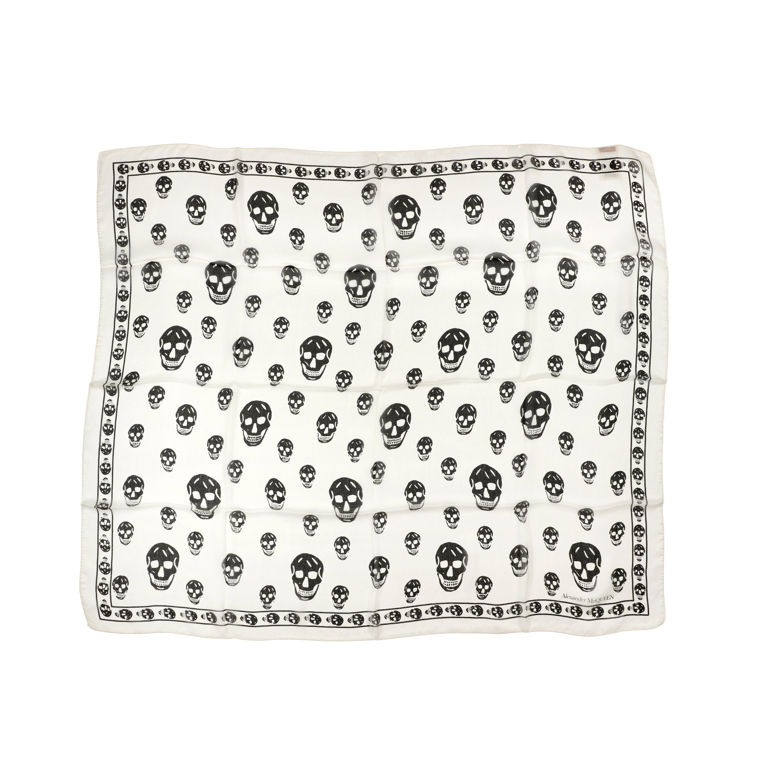 Skull Silk Scarf