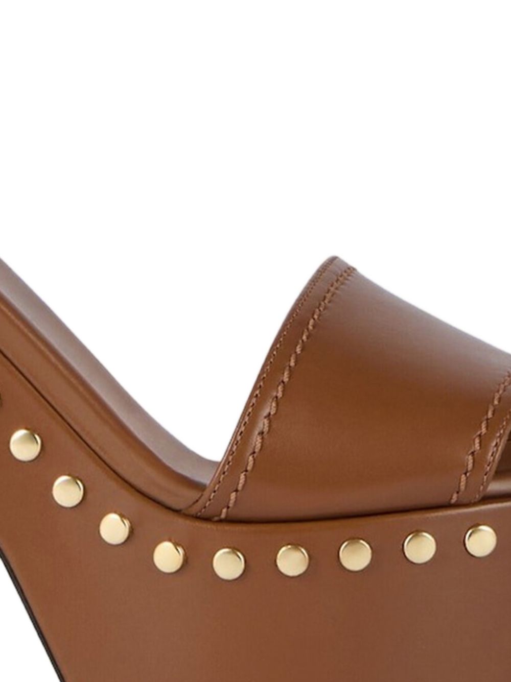 Platform Wedge Sandals with Cut-Out Detail