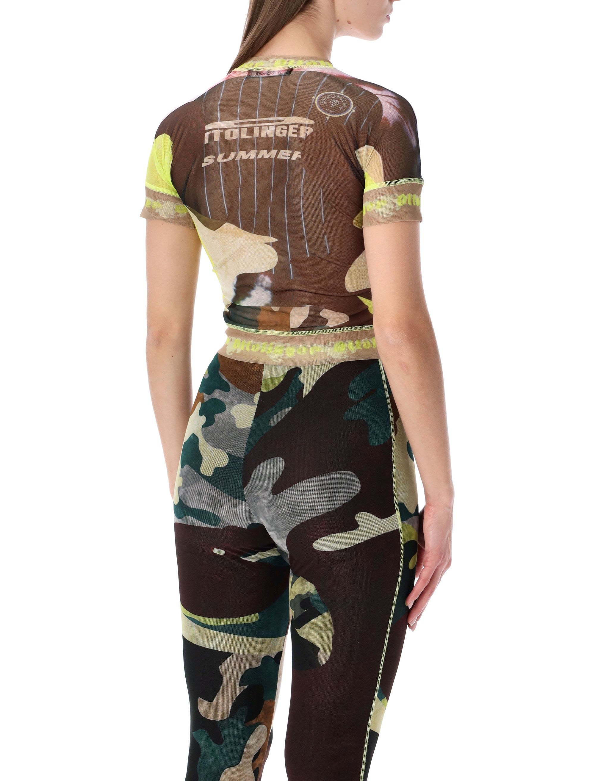 Camouflage Mesh T-Shirt
