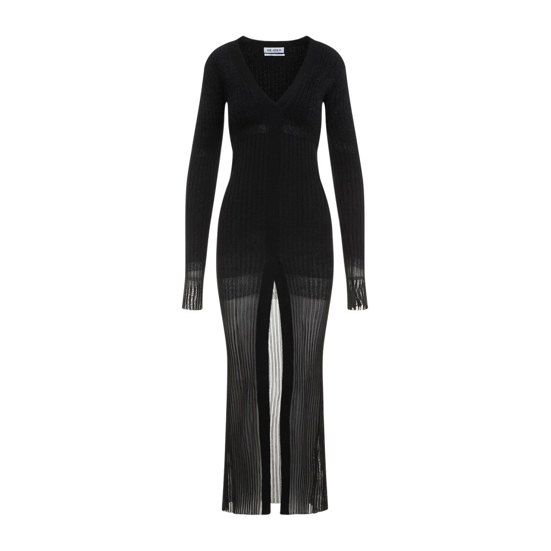 Black Degrade Midi Dress