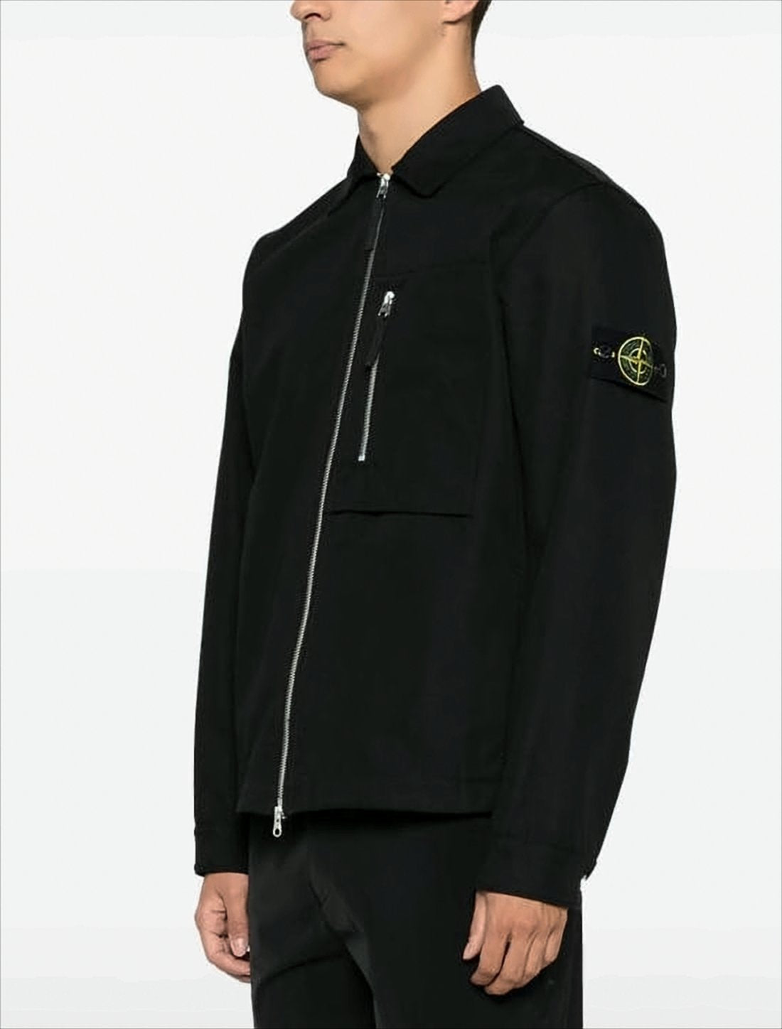 Black Jacket with Distinctive Patch