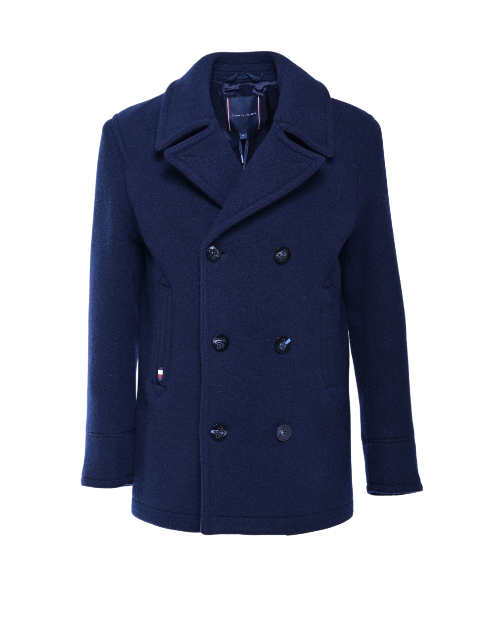 Tailored Peacoat With Nautical Details