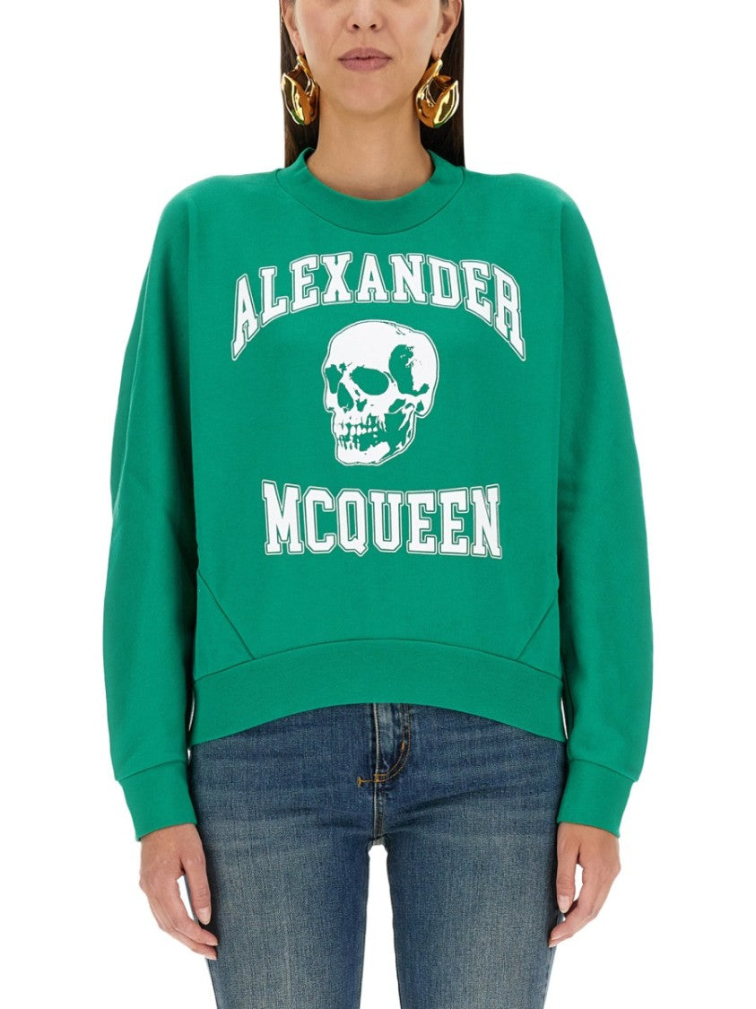 Varsiity Skull Sweatshirt