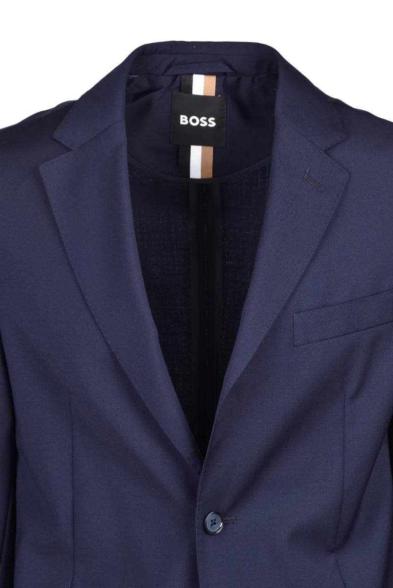 Men's Tailored Jacket - Blue