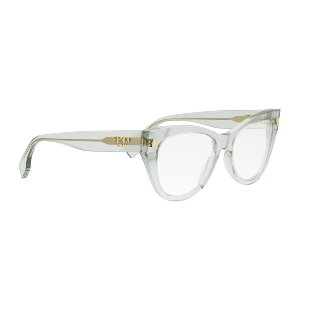 Fe50086i Translucent Acetate Cat-Eye Eyeglasses