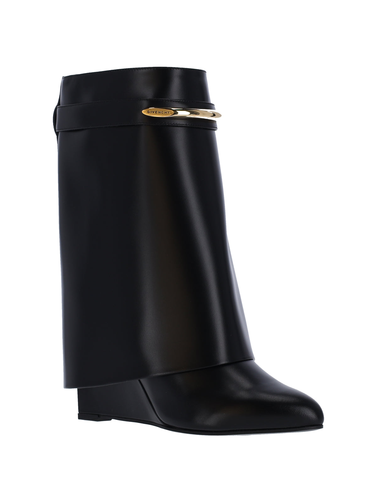 Pointed Toe Ankle Boots with Wrapped Design