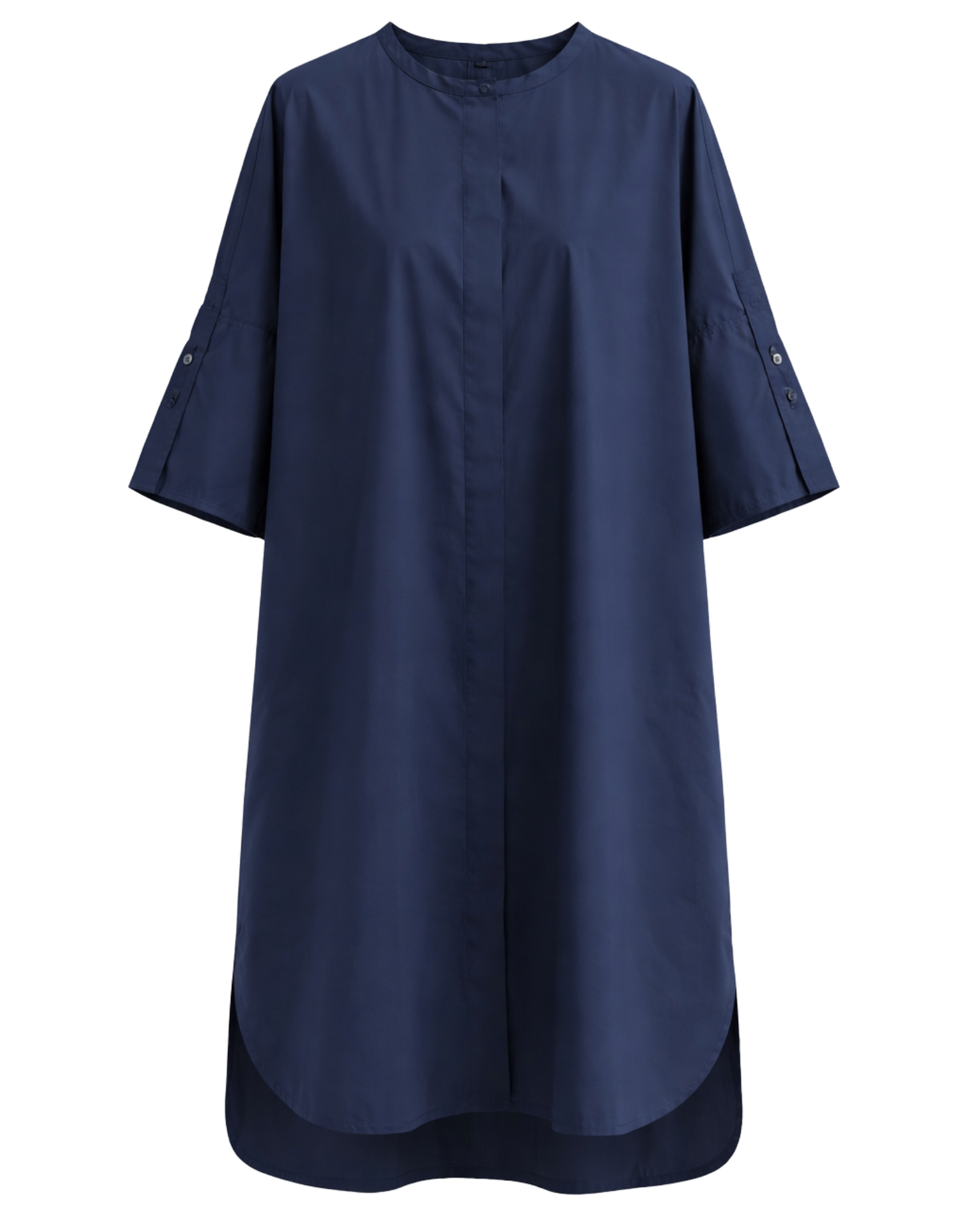 Women’s Long Cotton Dress Navy