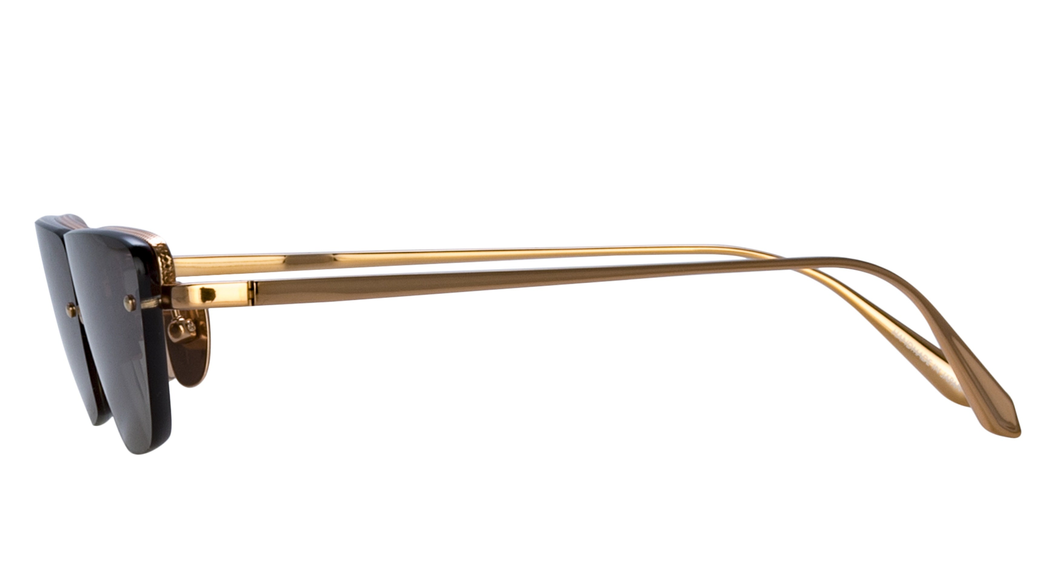 Lfl Oversized Square Sunglasses with Titanium Frame