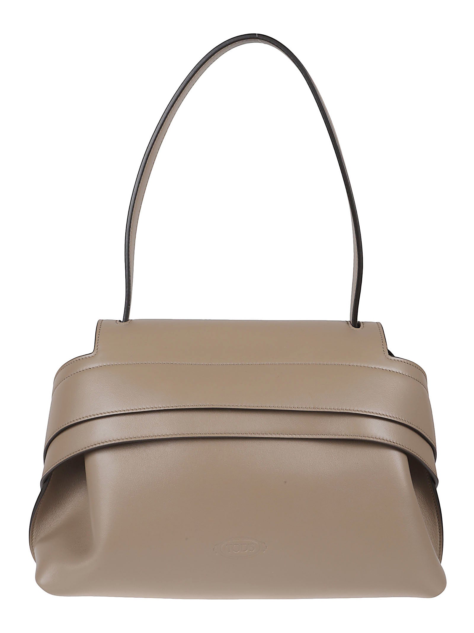 Contemporary Calf Leather Wave Bag