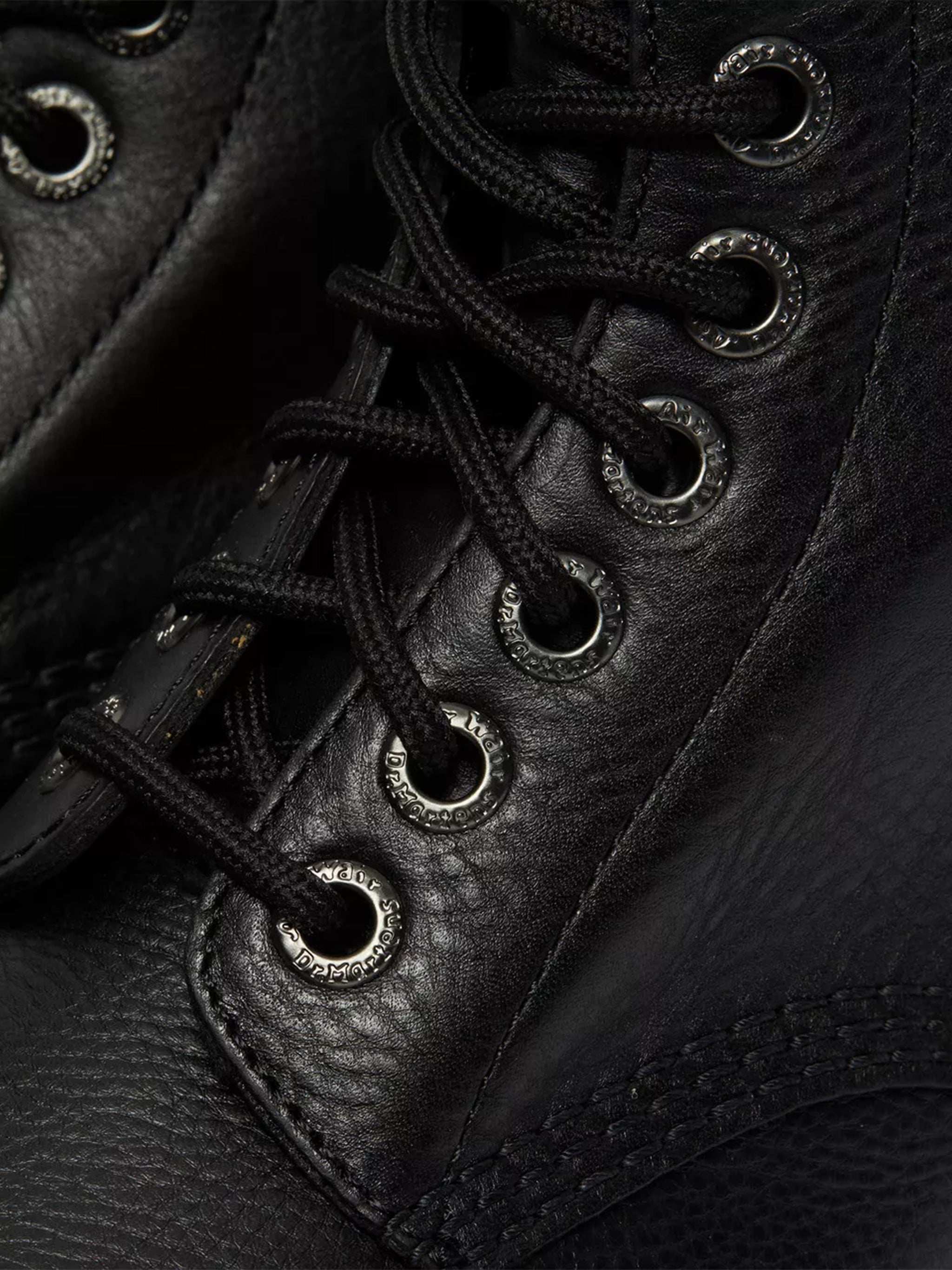 1460 Pascal Bex Black Leather Boots