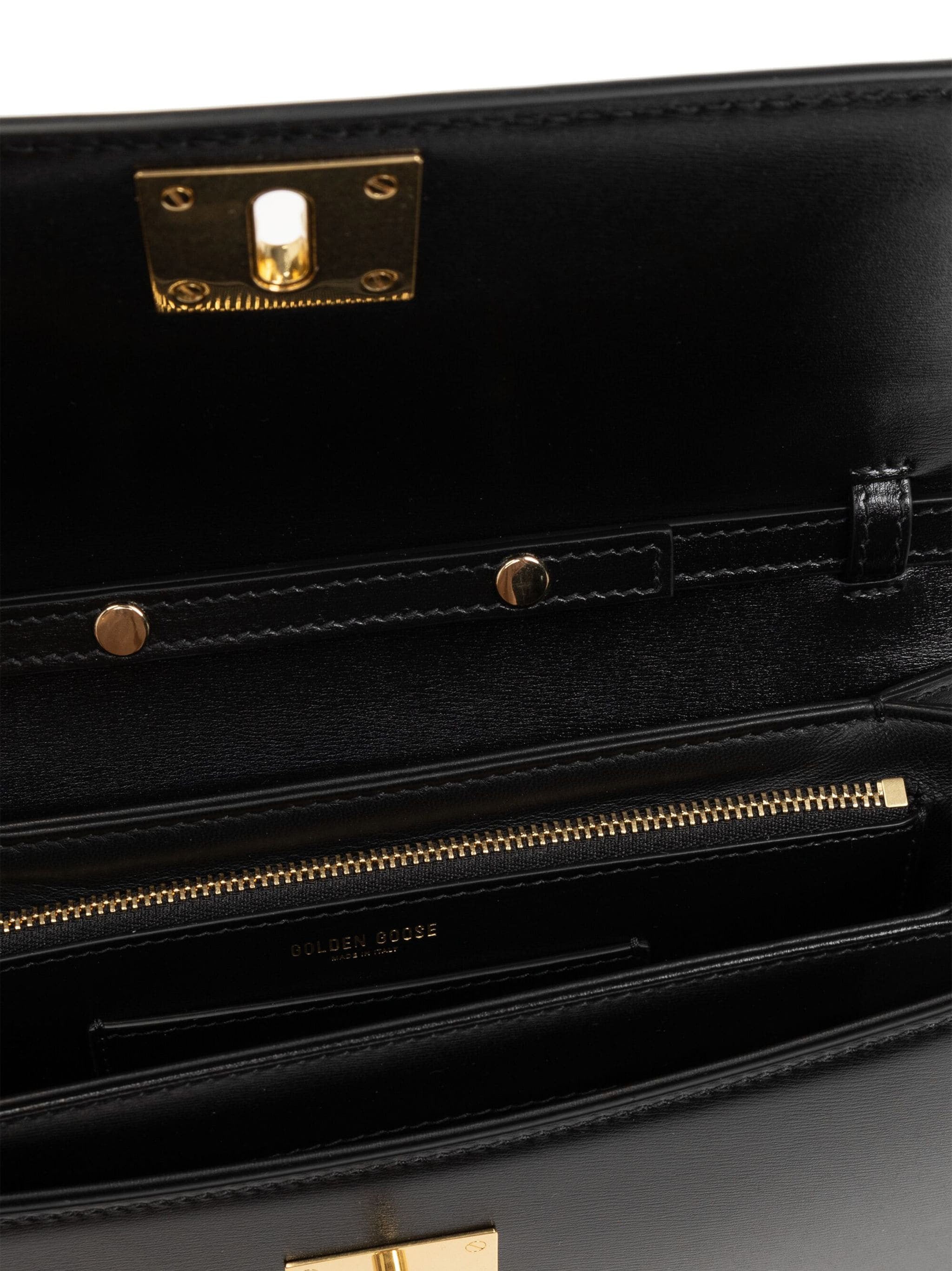 Gioia Bag Black Palmellato Leather Bag