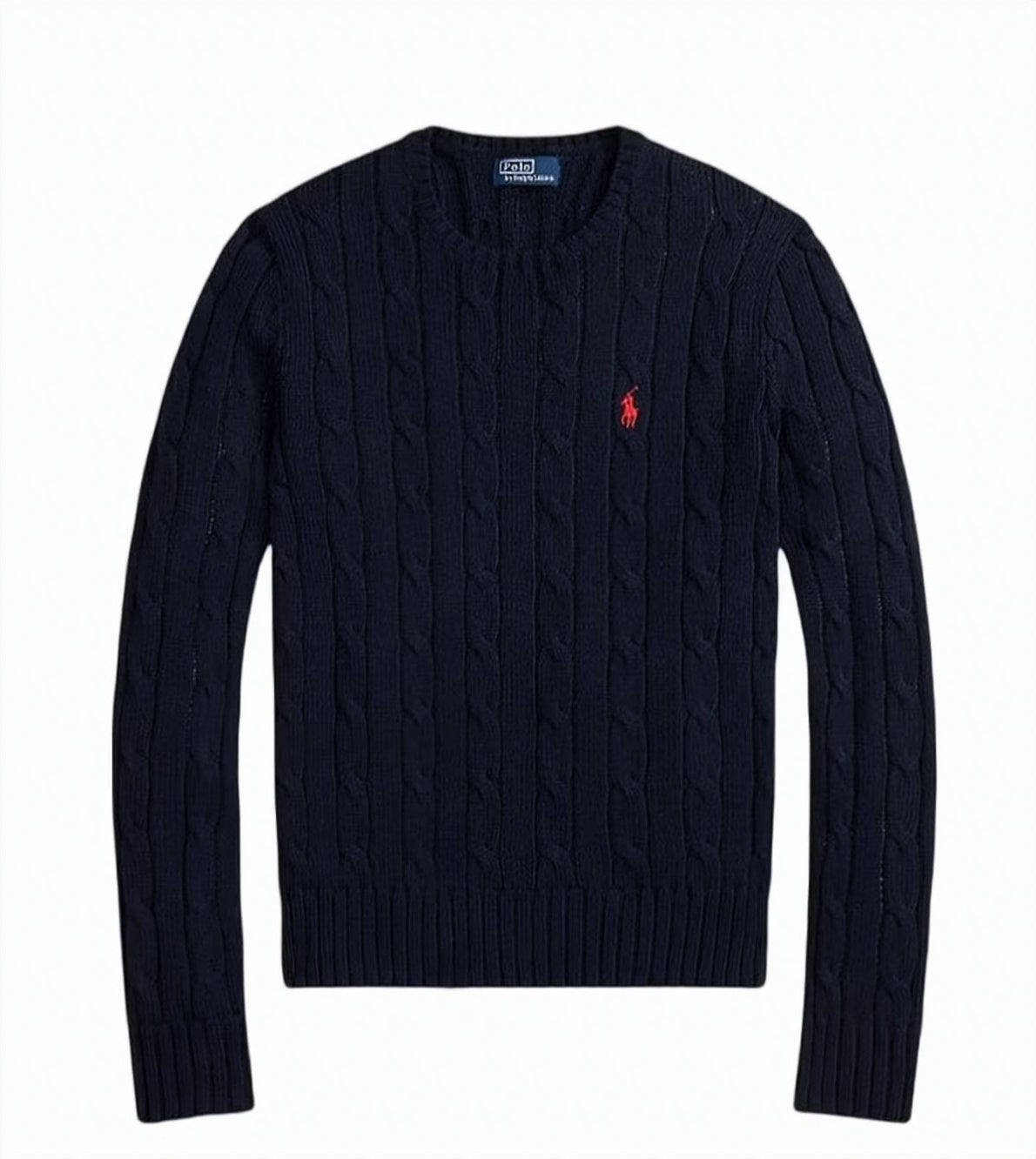 Rinett Cable Knit Cotton Sweater