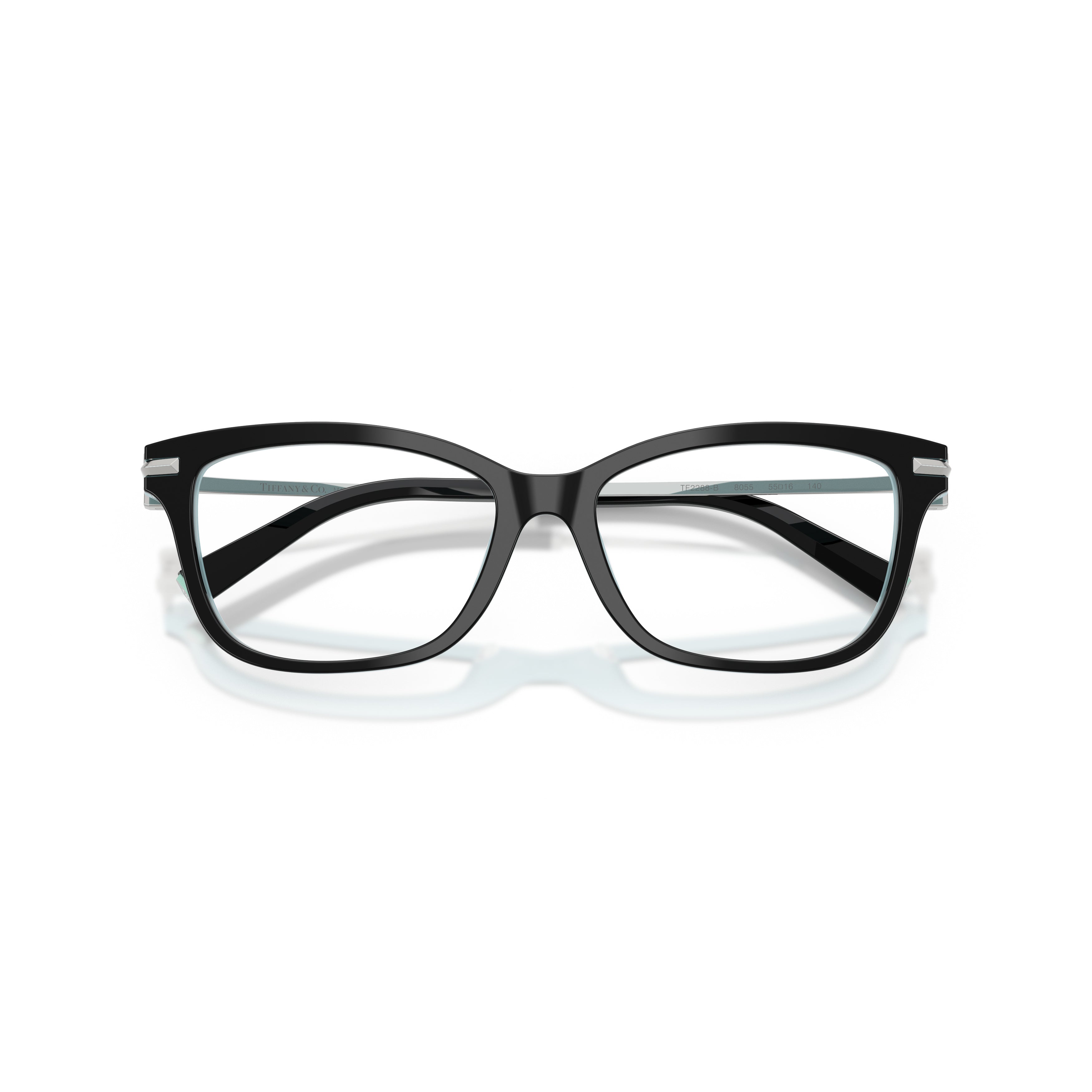 0tf2288b Rectangular Eyeglasses with Dual-Tone Acetate Frame