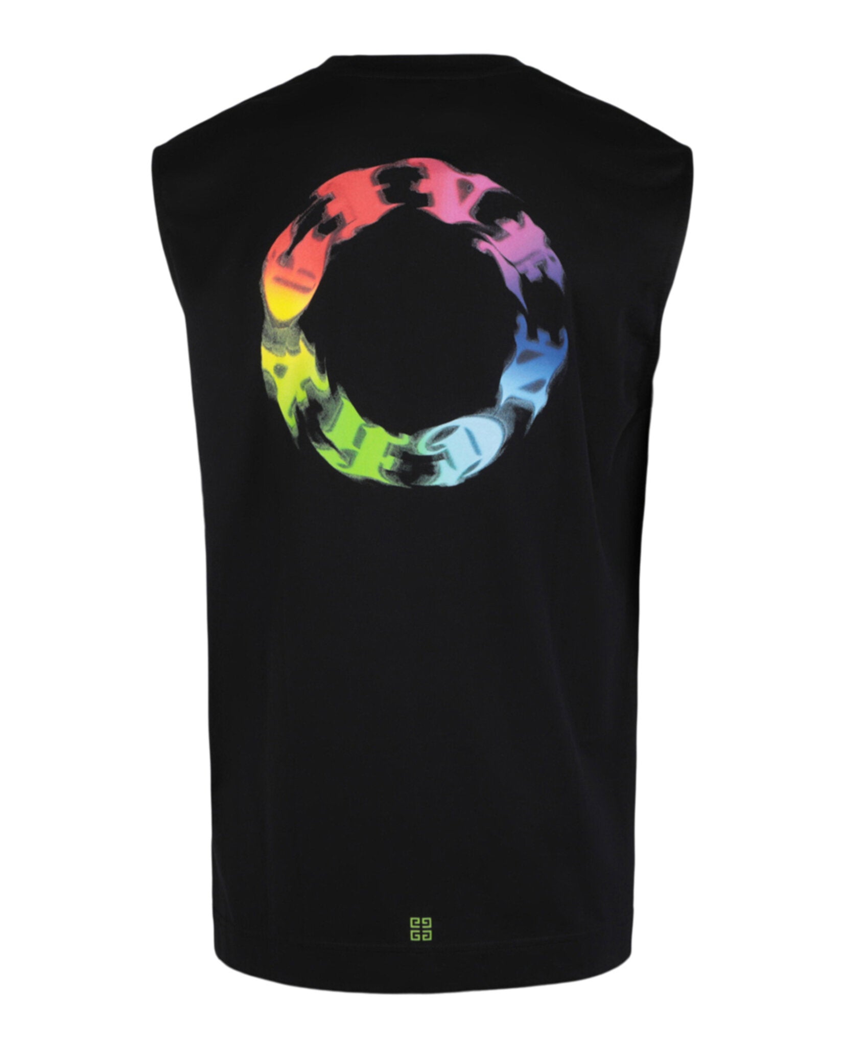 Logo Circle Print Slim-Fit T-Shirt