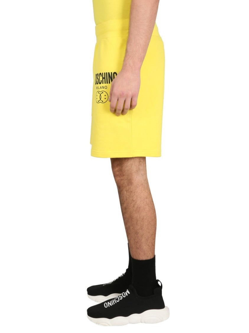 Yellow Bermuda Shorts