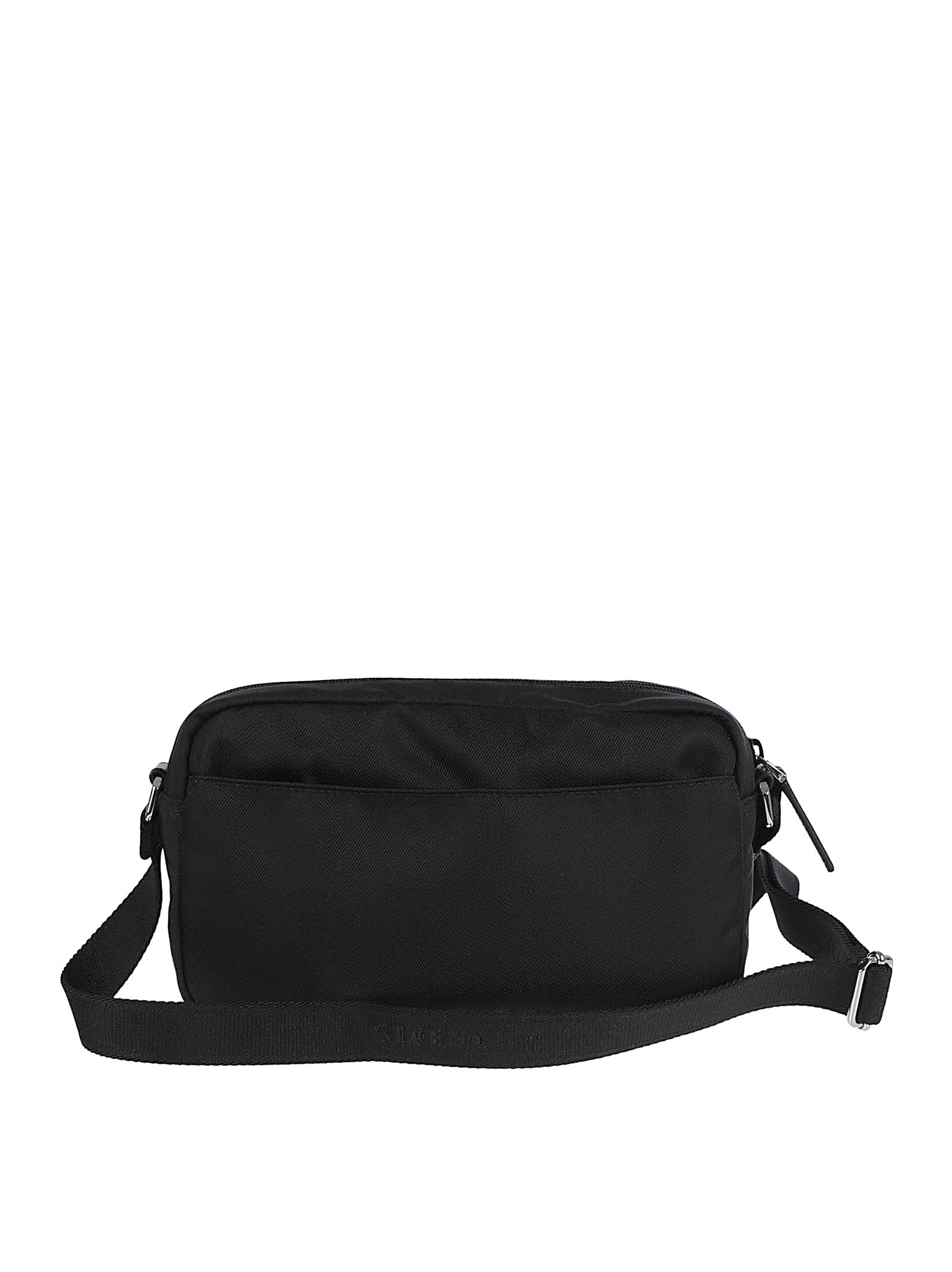 Rectangular Black Nylon Bag