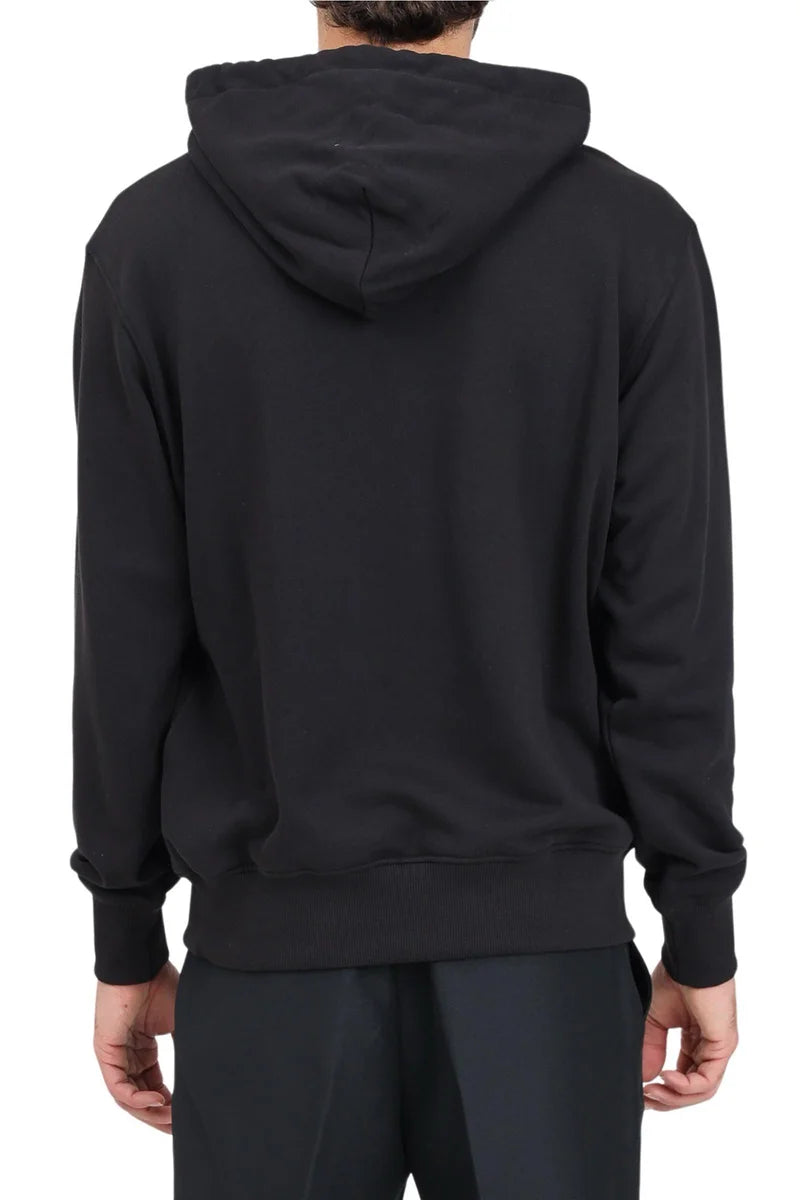 Men's Sweatshirt - Black/White