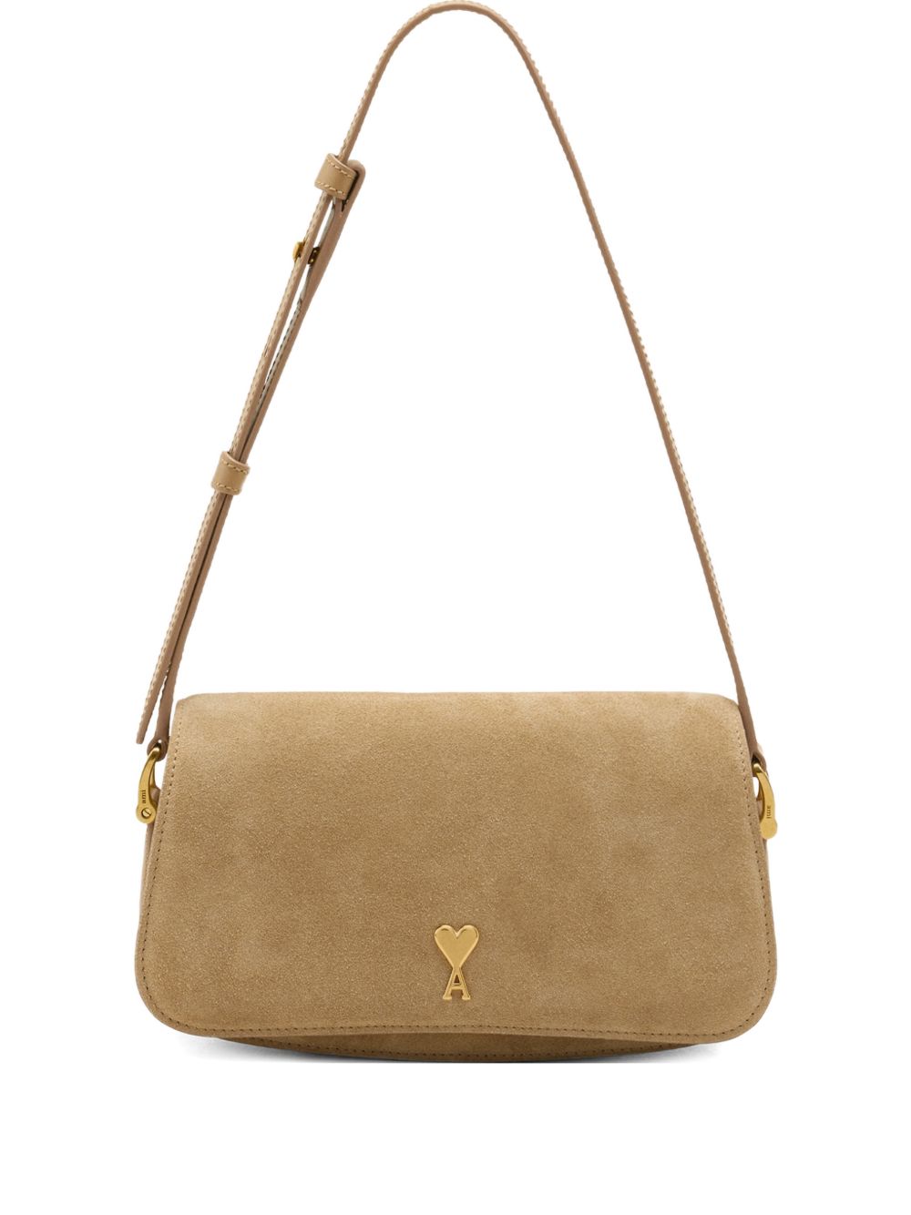Beige Suede Bag