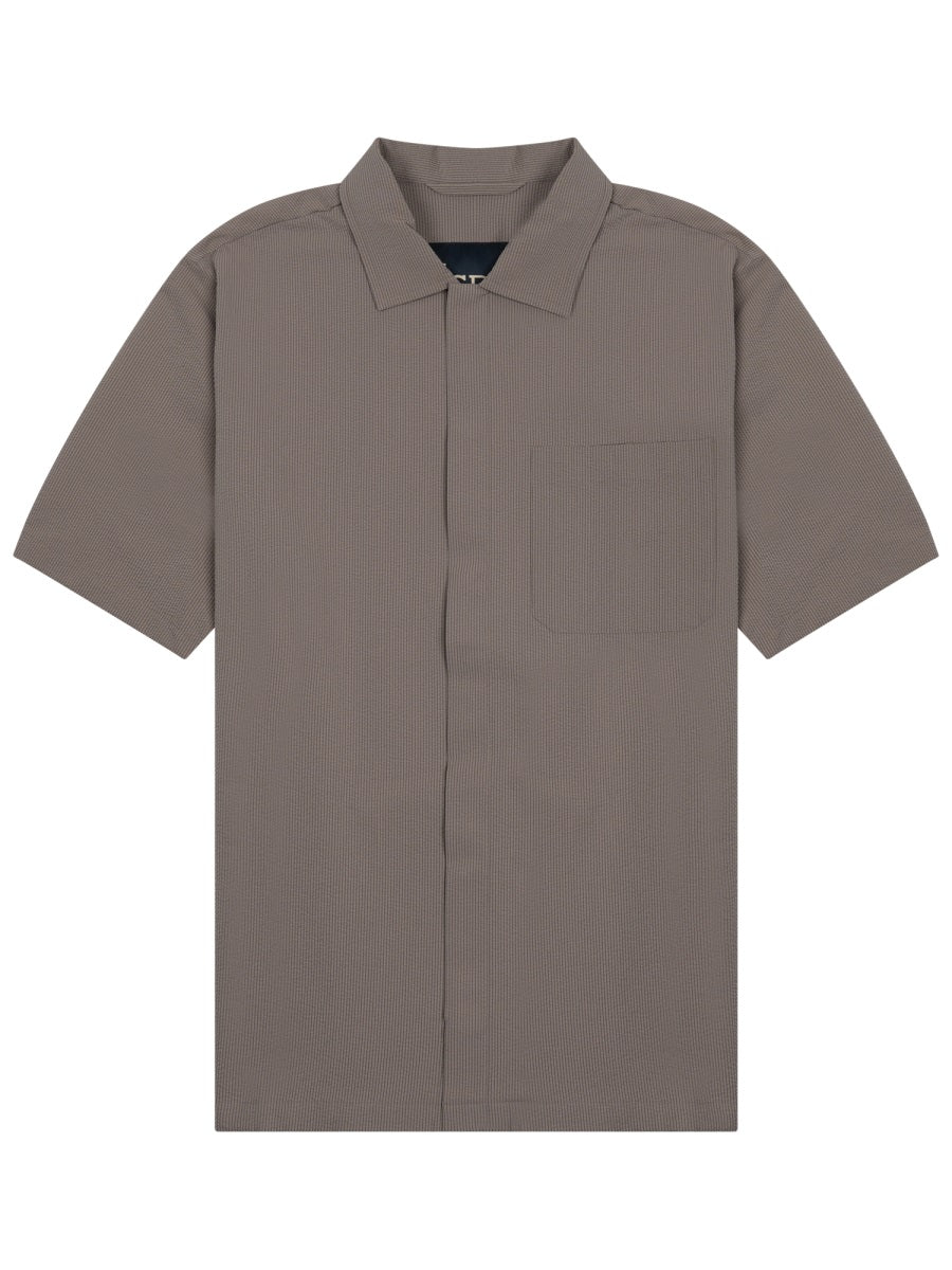 Relaxed Fit Short-Sleeved Shirt