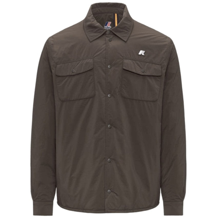 Water-Repellent Overshirt with Eco-Friendly Insulation