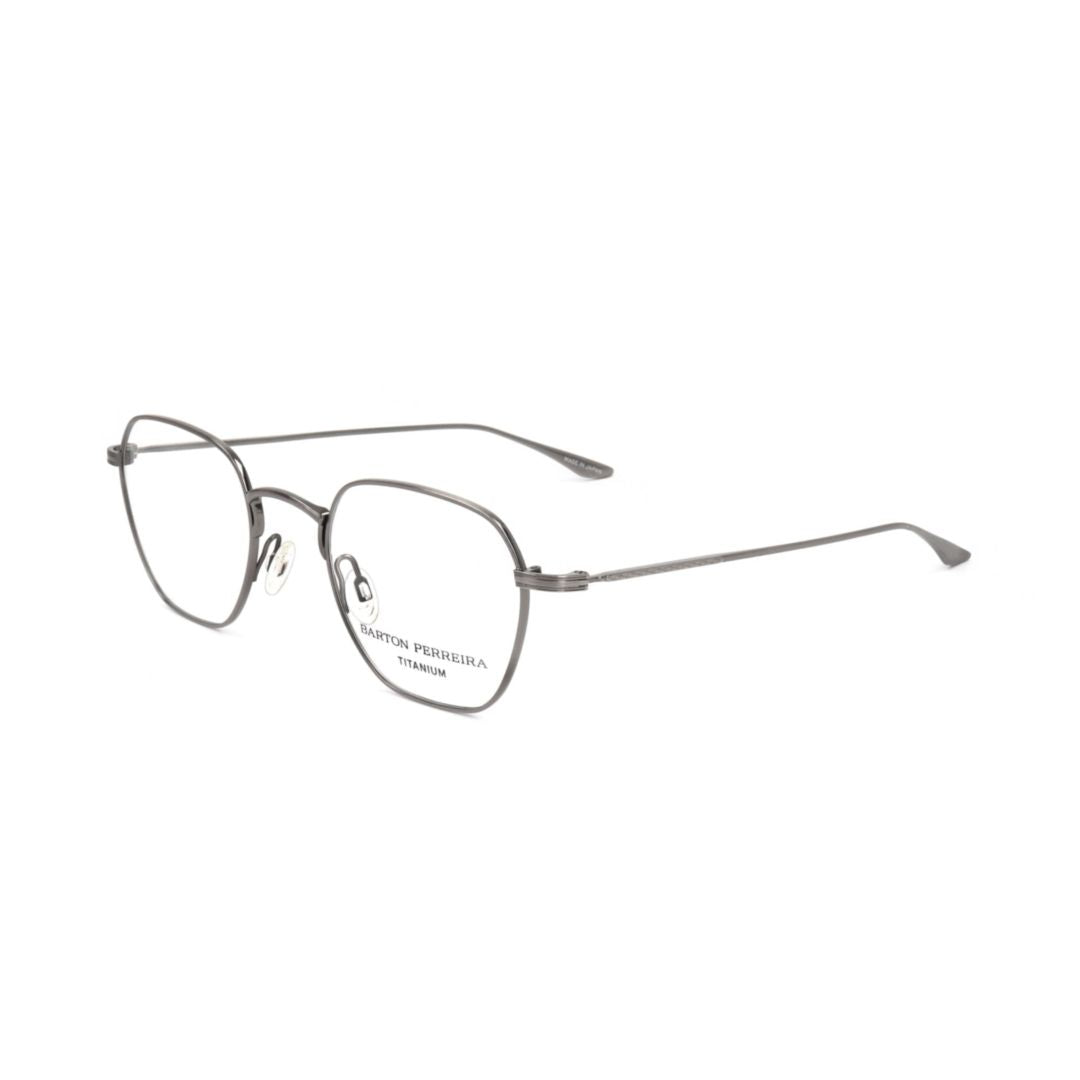Bp5038 481tb Sleek Thin Metal Frame Eyeglasses with Adjustable Nose Pads