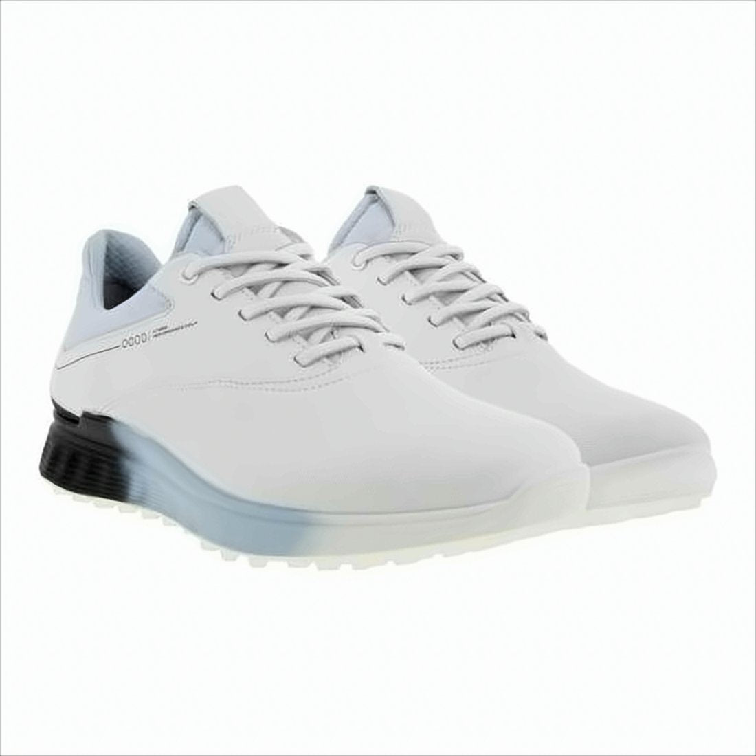 Gradient Sole Minimalist Sneakers with Lace-Up Closure